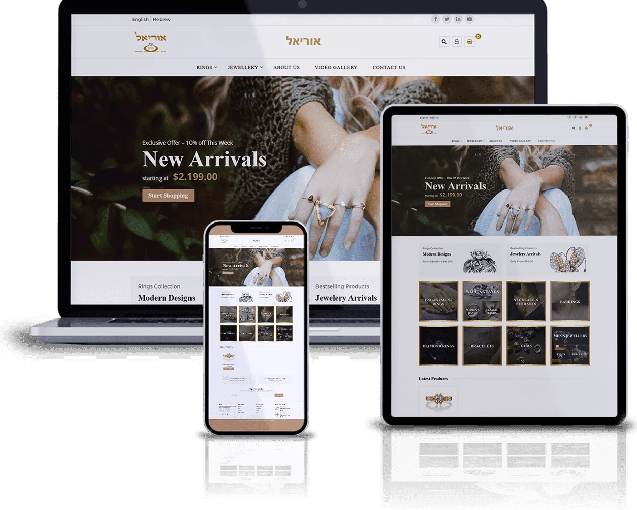 Comprehensive ECOM Solution for a Jewelry Retailer